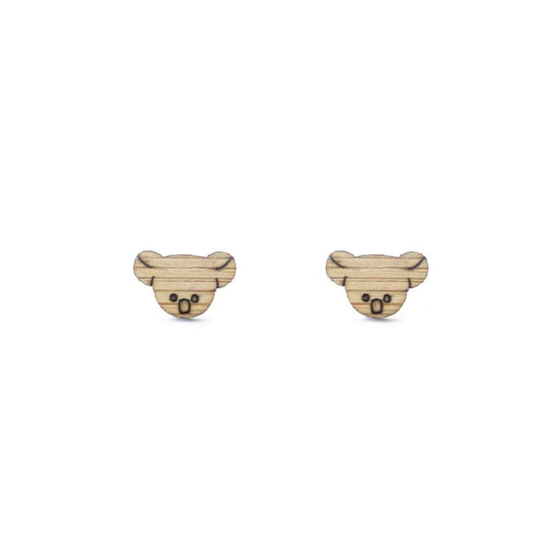 One Happy LeafOne Happy Leaf Koala Studs #same day gift delivery melbourne#