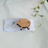 One Happy LeafOne Happy Leaf Pig Brooch #same day gift delivery melbourne#
