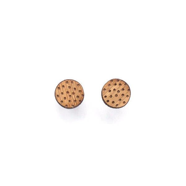 One Happy LeafOne Happy Leaf POLKA DOT STUDS #same day gift delivery melbourne#