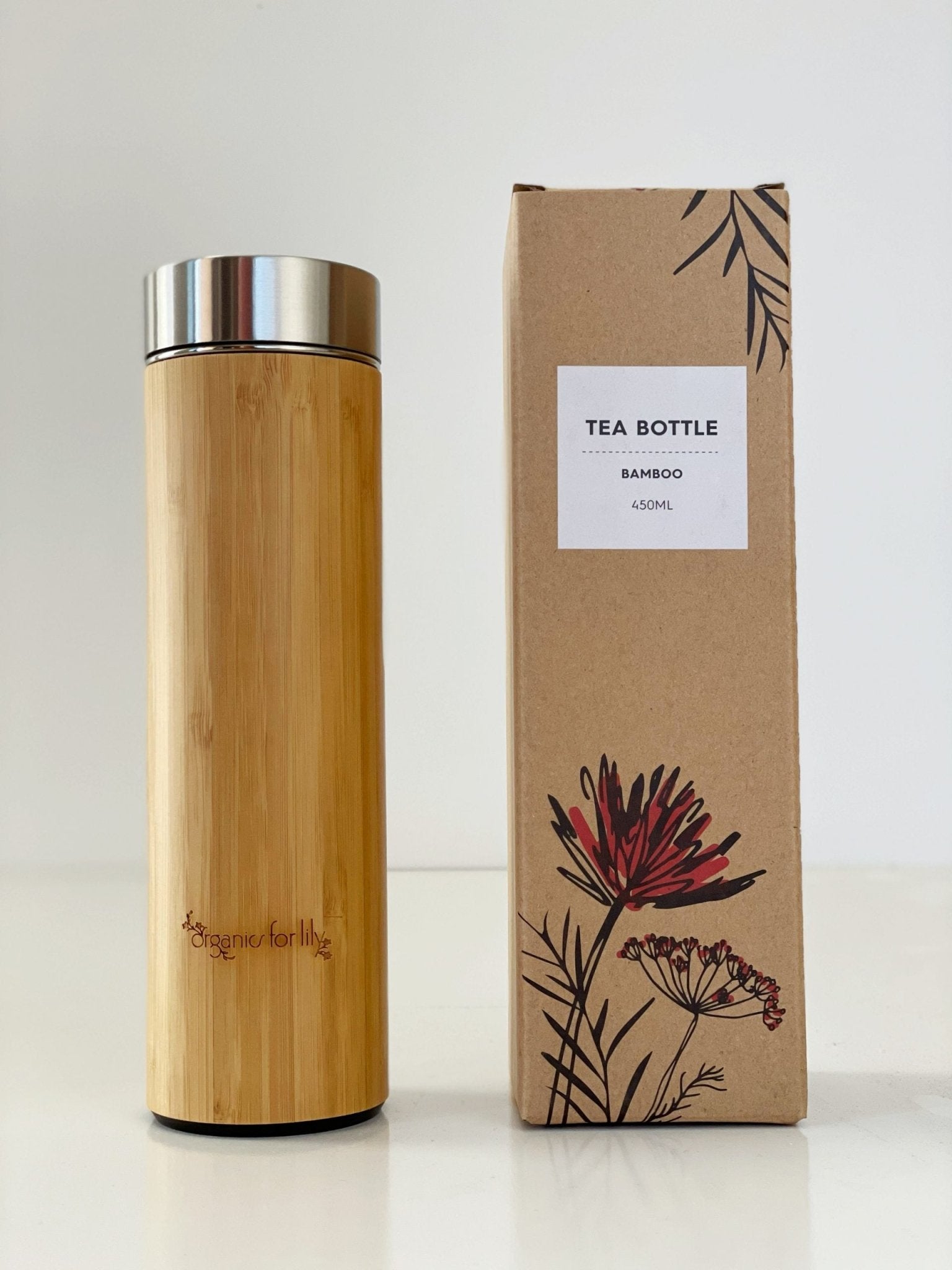 Organics for Lily bamboo Tea Bottles