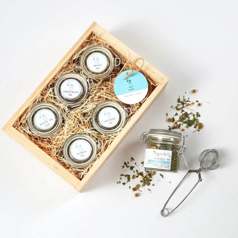 Organics for LilyOrganics for Lily Tea Lover Gift Set #same day gift delivery melbourne#