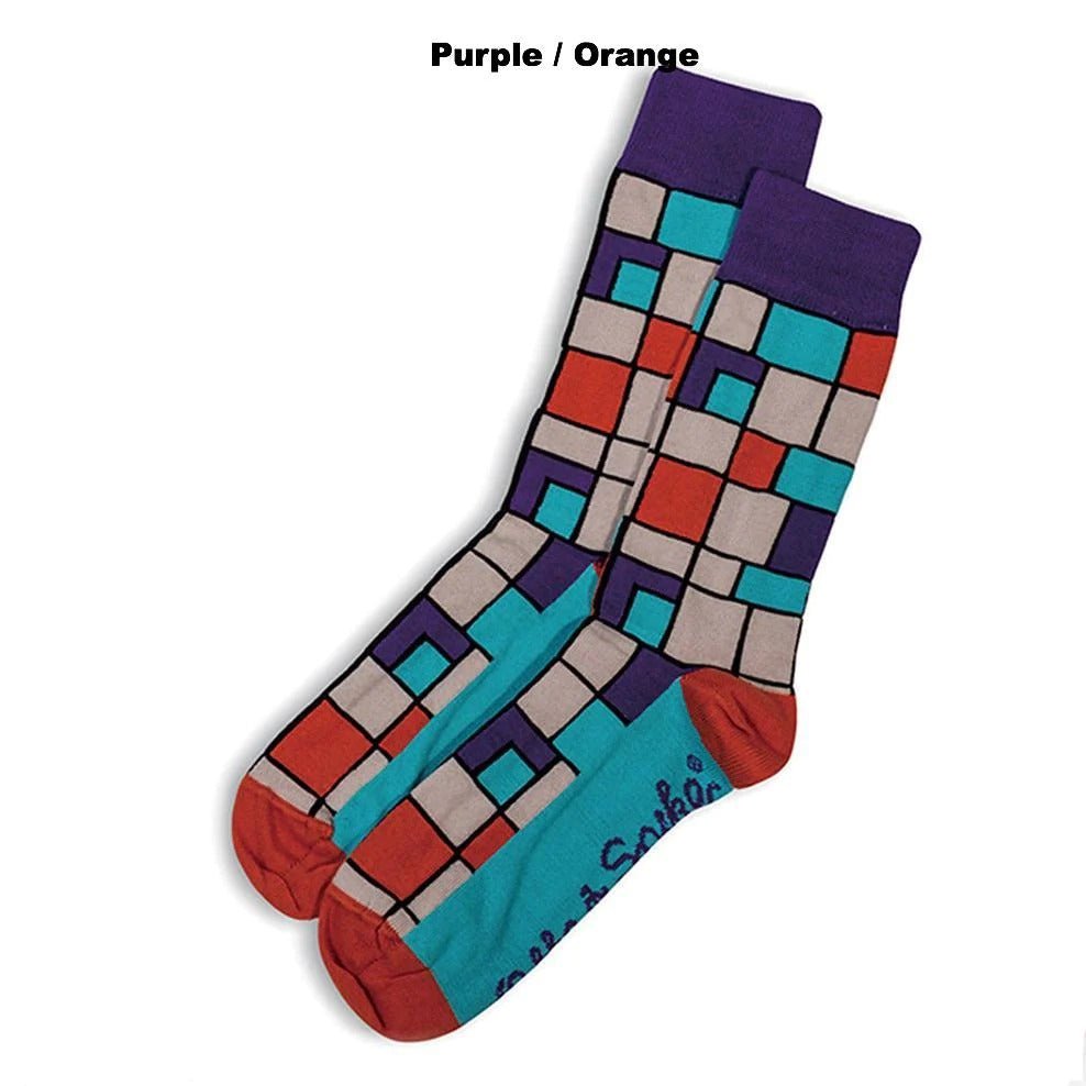 Otto and SpikeOtto and Spike -MONDRIANO - AUSTRALIAN COTTON - SOCKS #same day gift delivery melbourne#