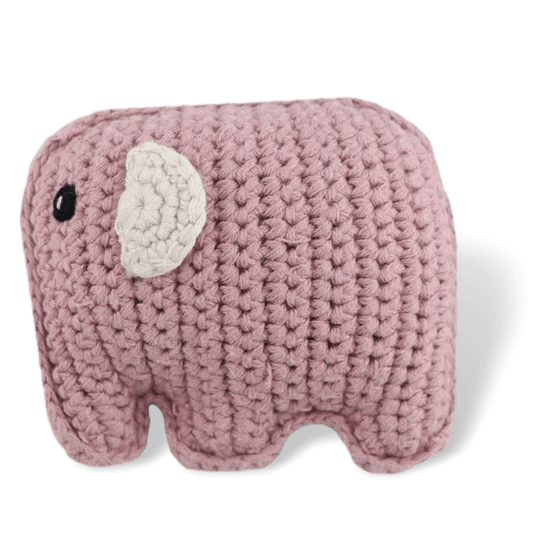 PebbleBaby elephant rattle organic #same day gift delivery melbourne#