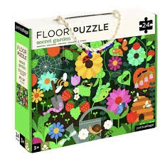 Petit Collage Secret Garden Floor Puzzle