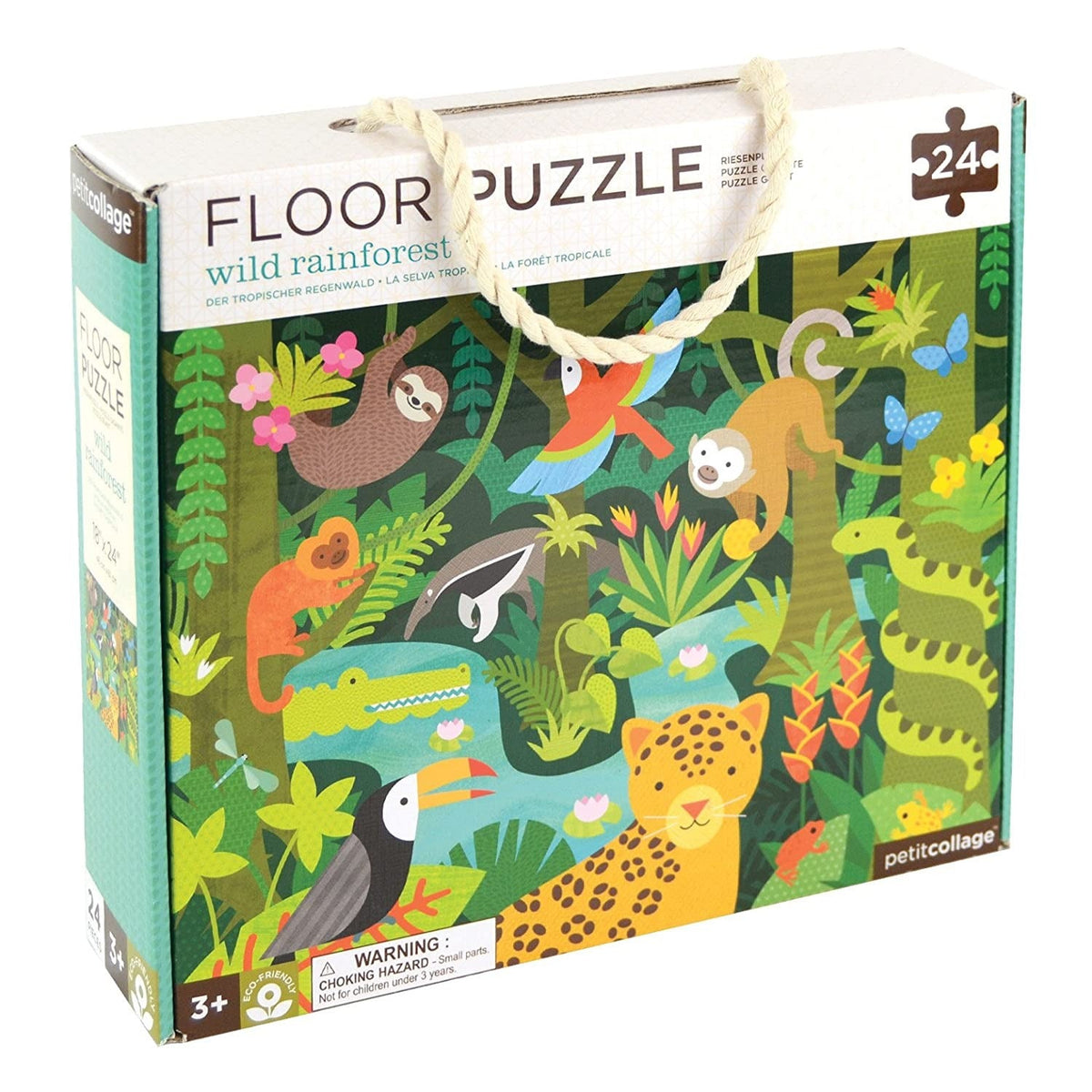 Petit CollagePetit Collage Wild Rain Forest Floor Puzzle #same day gift delivery melbourne#