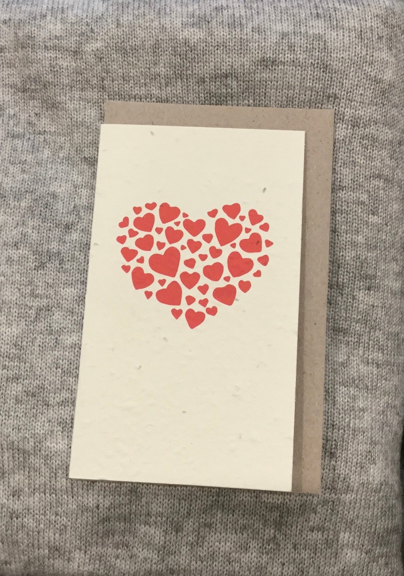 Flower Heart Seed Card