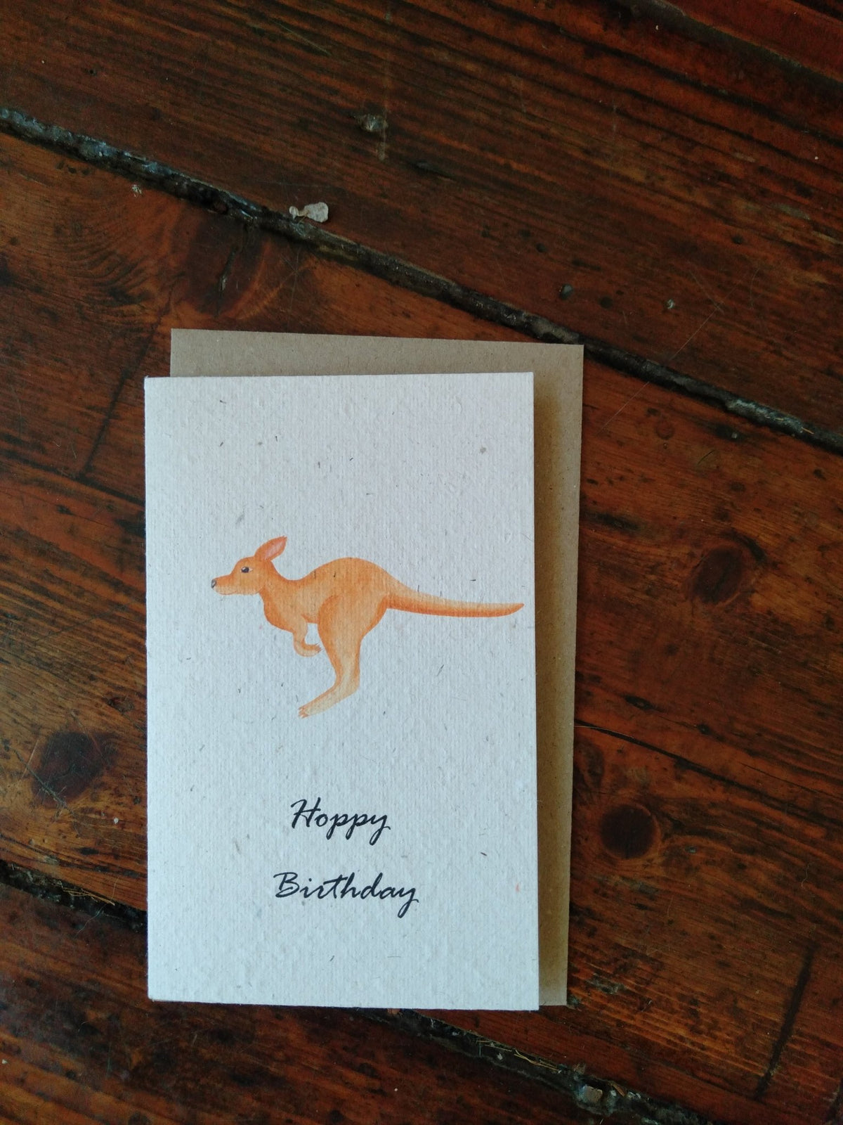 Planet Go RoundHoppy Birthday Kangaroo Seed Card #same day gift delivery melbourne#