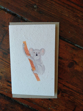 Plantable Koala Seed Card