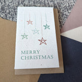 Planet Go RoundMerry Christmas Star Seed Card #same day gift delivery melbourne#