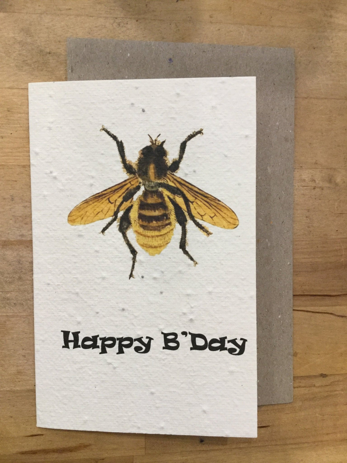 Planet Go RoundPlanet Go Round Happy Birthday Bee Seed Card #same day gift delivery melbourne#