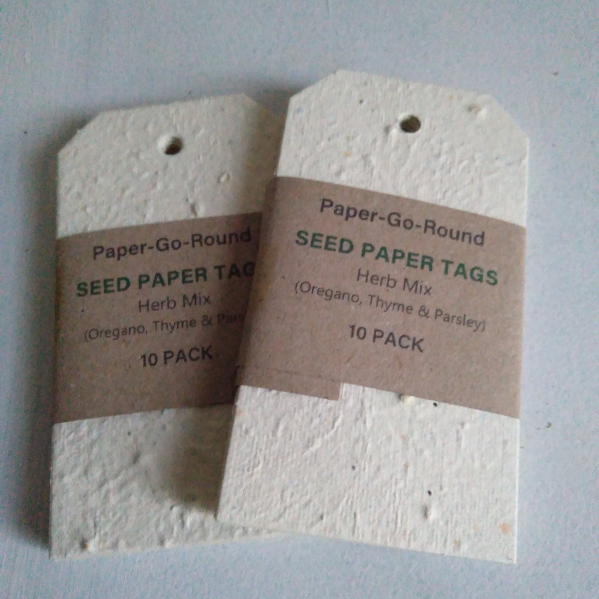 Planet Go RoundPlanet Go Round Herb Mix Seed Gift Tags (10 pack) #same day gift delivery melbourne#