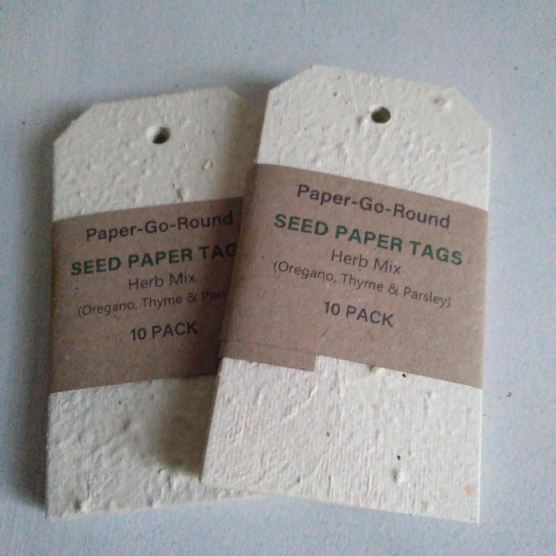 Planet Go Round Herb Mix Seed Gift Tags (10 pack)