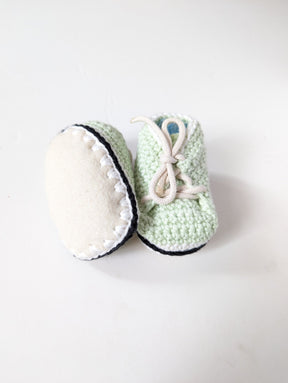 Crocheted Baby Booties