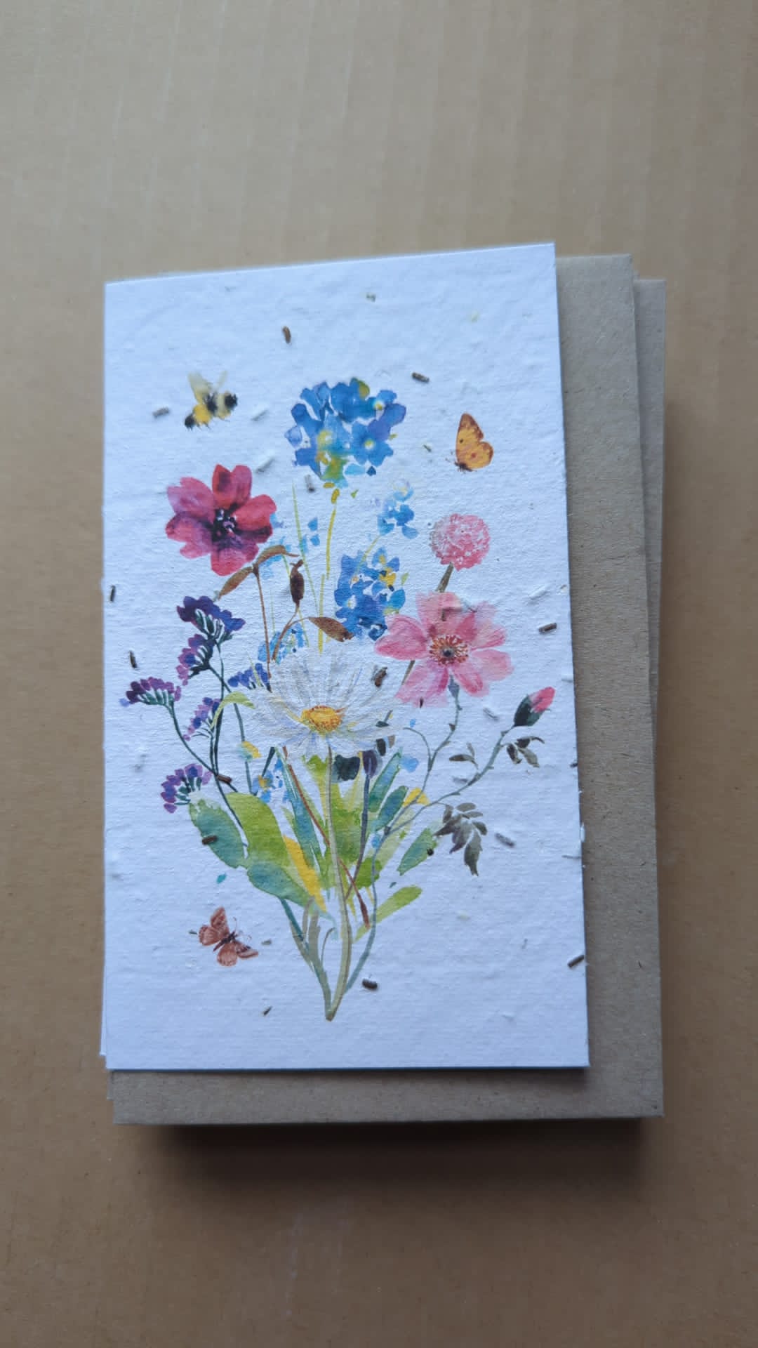 Flower Seed Card Plantable