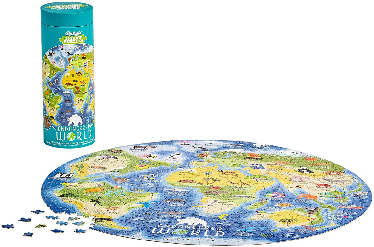 Ridley'sEndangered World 1000pc Jigsaw Puzzle #same day gift delivery melbourne#