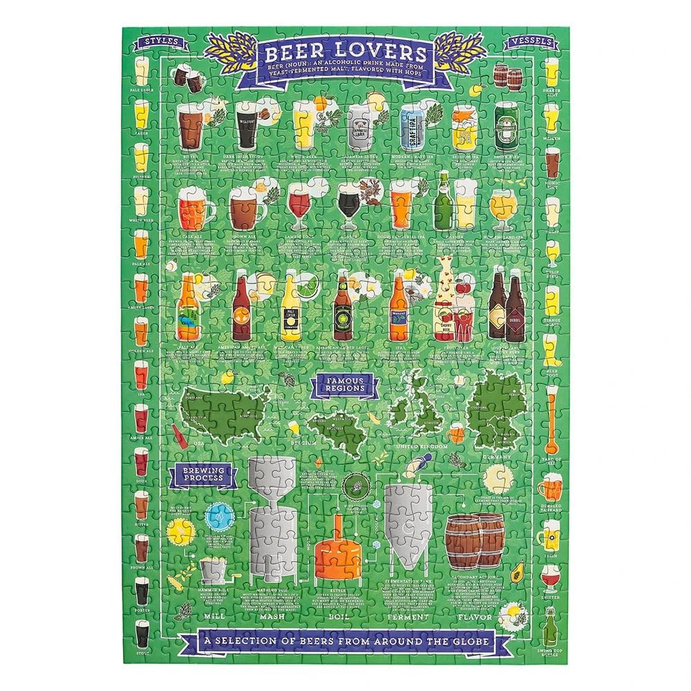 Ridley'sRidley's Beer Lover's 500 Piece Jigsaw Puzzle #same day gift delivery melbourne#