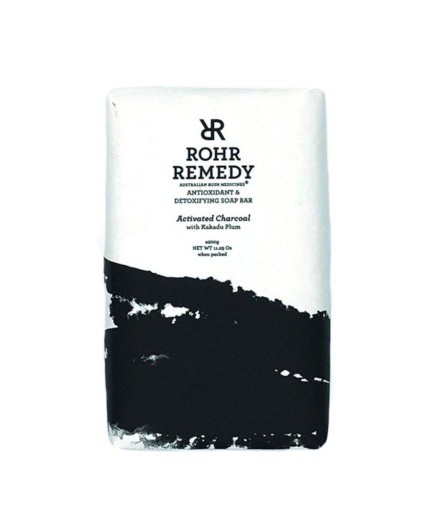 Rohr RemedyRohr Remedy Charcoal with Kakadu Plum Oil Soap #same day gift delivery melbourne#