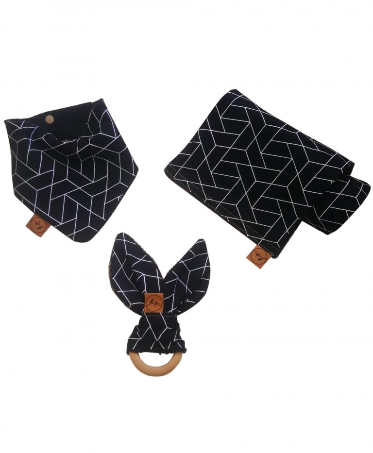 Sabine & Sparrow Baby Gift Set Baby in Chromezoid