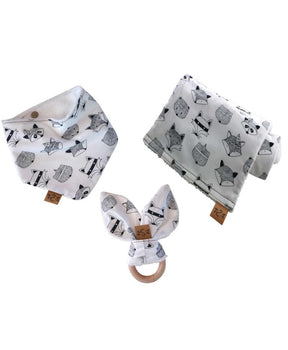 Sabine & Sparrow Baby Gift Set Baby in Critters