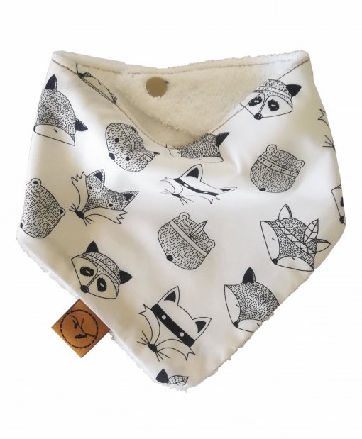 Sabine & Sparrow Critters/Fox Bib 