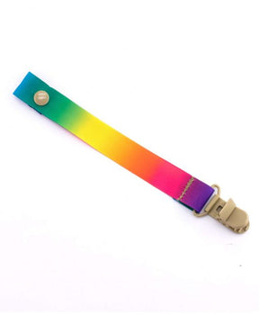 Sabine & Sparrow Dummy Saver Baby in Rainbow