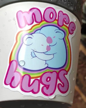 More hugs Sticker