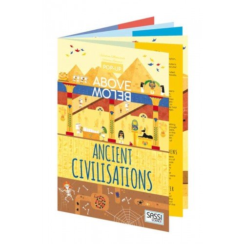 Sassi juniorSassi Above & Below History of Civilisation Pop Up Book #same day gift delivery melbourne#