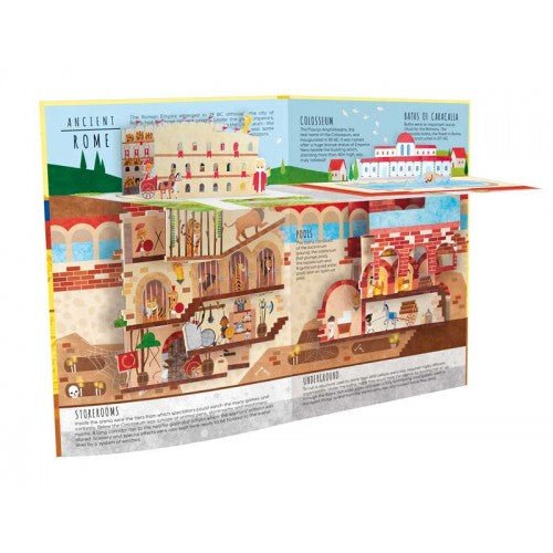 Sassi Above & Below History of Civilisation Pop Up Book