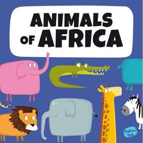 Sassi Book and Giant Puzzle - Animals of Africa 30 pcs