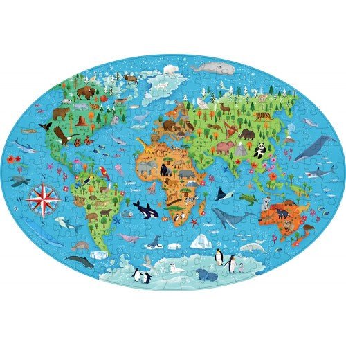 Sassi Travel, Learn and Explore - Endangered Species of the Planet 205 pcs