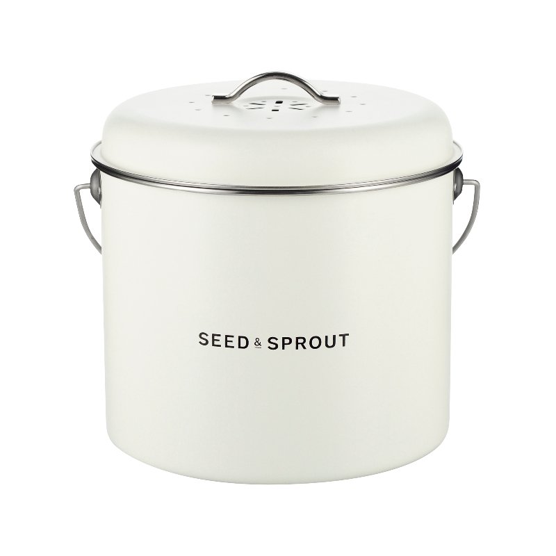 Seed and Sprout CoSeed & Sprout Compost Bin - Mushroom #same day gift delivery melbourne#