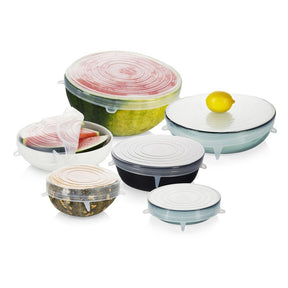 Seed & Sprout Large Reusable Stretch Lids - Set of 6