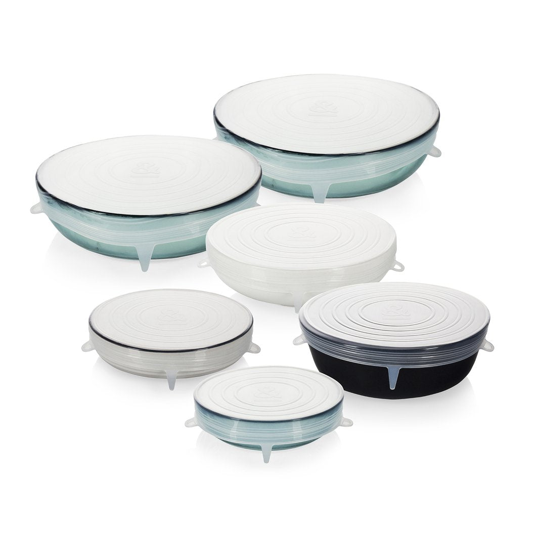 Seed and Sprout CoSeed & Sprout Large Reusable Stretch Lids - Set of 6 #same day gift delivery melbourne#