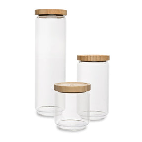 Seed & Sprout Lennox Pantry Jars - Set of 3