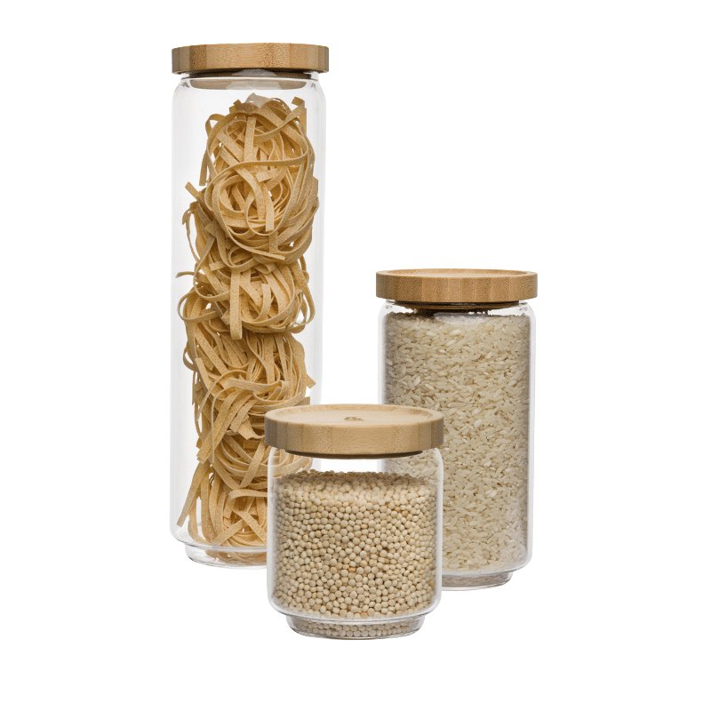 Seed and Sprout CoSeed & Sprout Lennox Pantry Jars - Set of 3 #same day gift delivery melbourne#