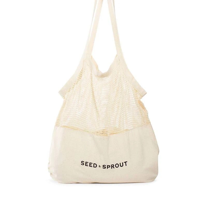Seed & Sprout Mixed Mesh Tote