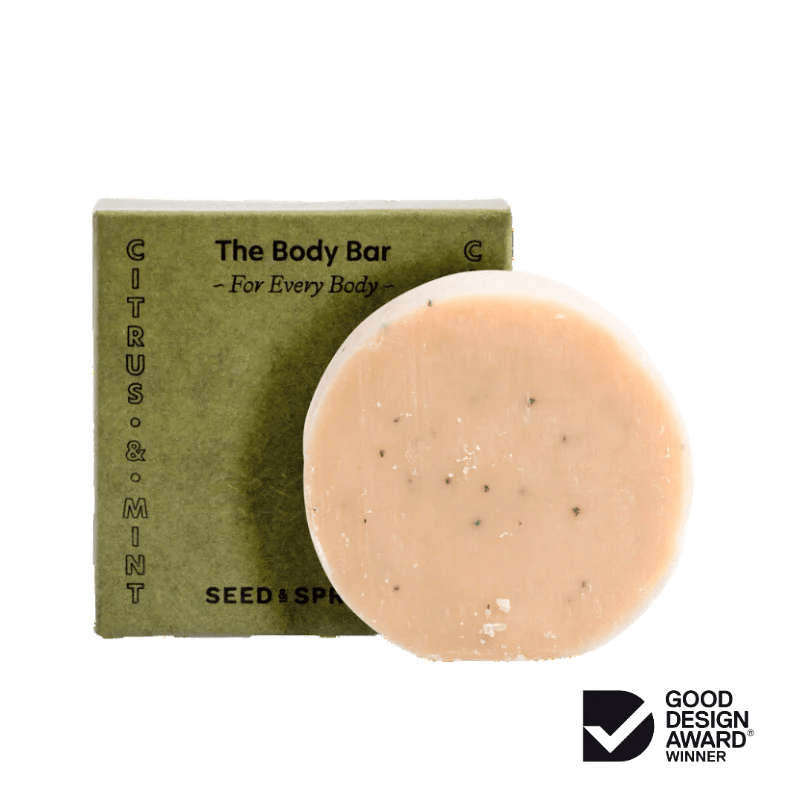 Seed & Sprout Natural Body Wash Bar - Citrus & Mint