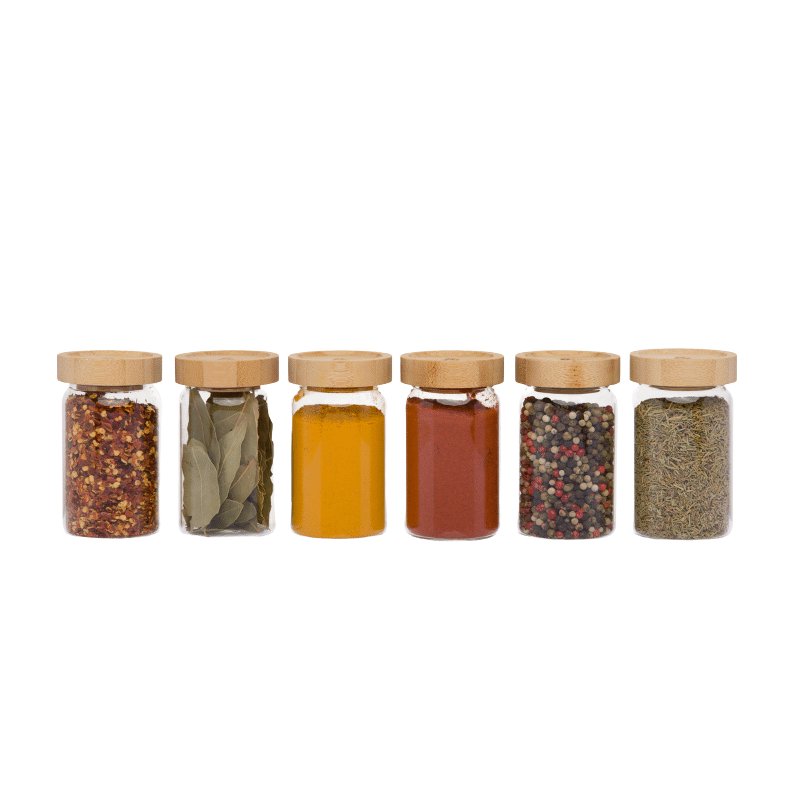 Seed & Sprout Spice Jars - Set of 6