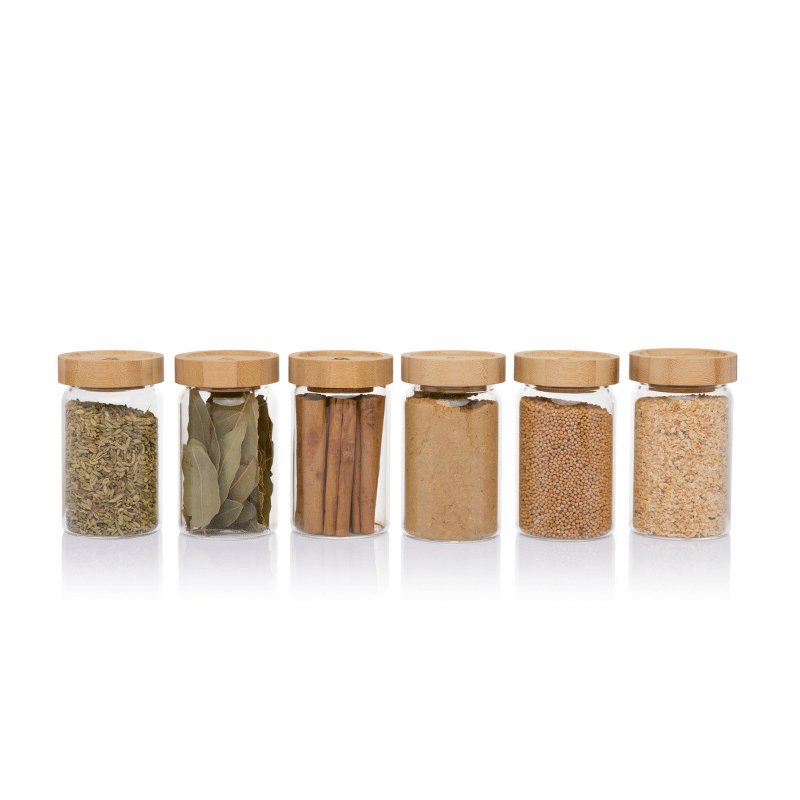 Seed & Sprout Spice Jars - Set of 6