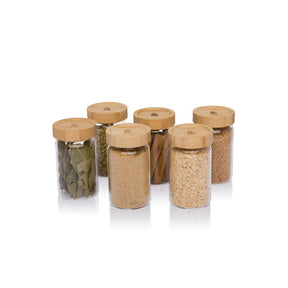 Seed & Sprout Spice Jars - Set of 6