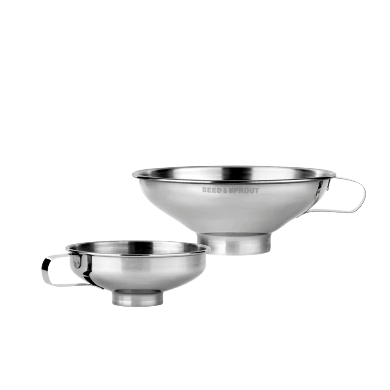 Seed and Sprout CoSeed & Sprout Stainless Steel Funnel - Set of 2 #same day gift delivery melbourne#