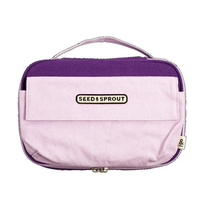 Seed & Sprout Mini CrunchCase in Plum.