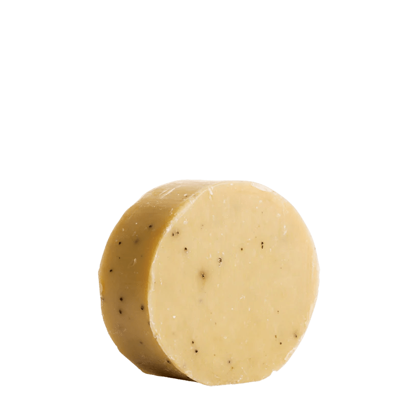 Seed & Sprout Citrus & Mint natural body wash bar, angled view.