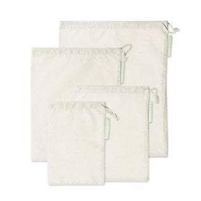 Flatlay of Seed & Sprout Organic Bulk Food Bags - Set of 4