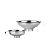 Seed & Sprout Stainless Steel Funnel in Set of 2