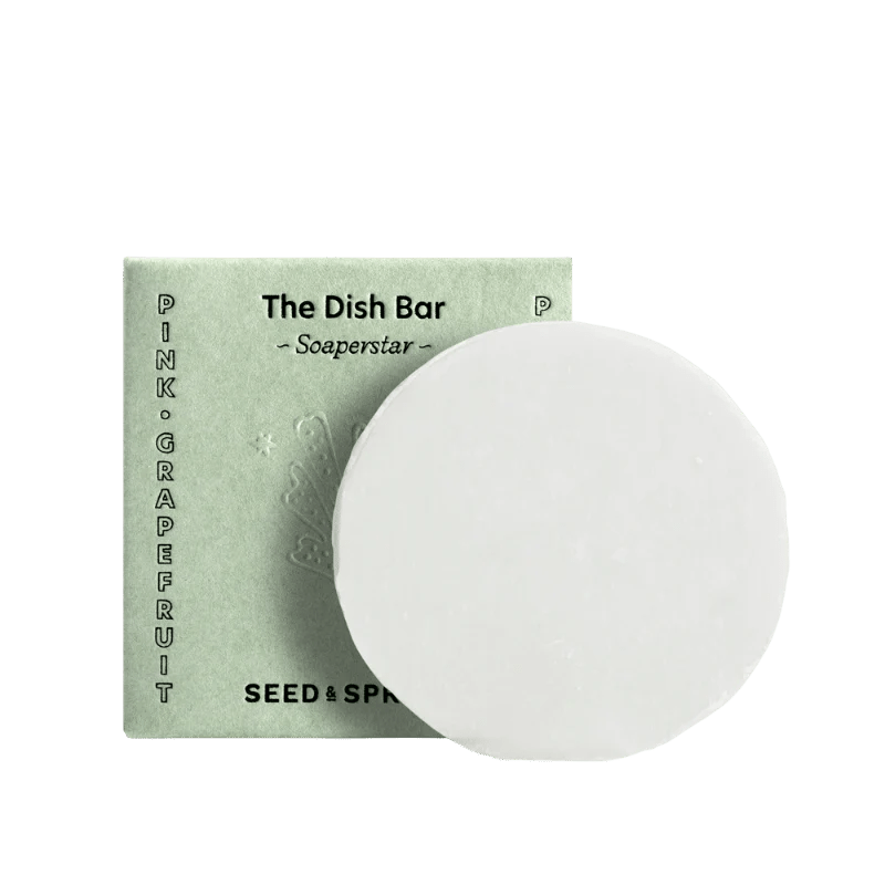 Seed & Sprout "The Dish Bar – Soaperstar" Pink Grapefruit in an old packaging.