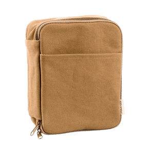 Seed & Sprout Toiletry Travel Bag in Sand colour.