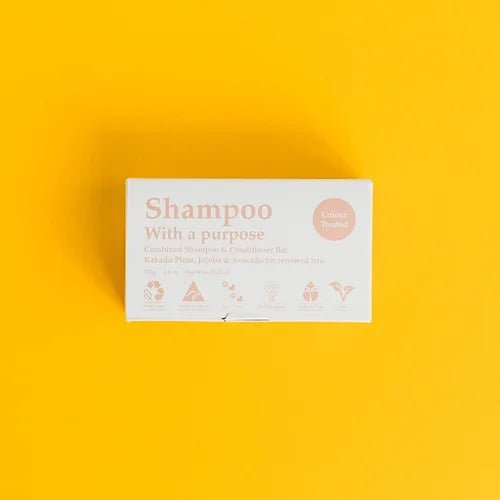 Shampoo with a Purpose - Shampoo & Conditioner Bar Colour Treated Hair 135g
