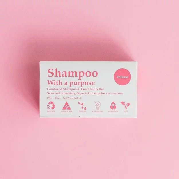 Shampoo with a Purpose - Shampoo & Conditioner Bar Volume 135g