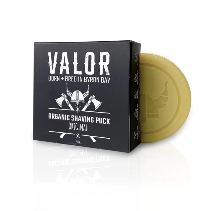 Shave with ValorValor Shaving Soap Puck (Original) #same day gift delivery melbourne#
